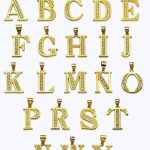 10K GOLD LETTER DESIGN JEWELERS